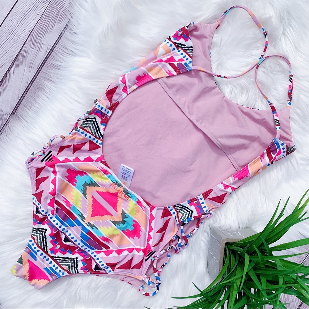 Billabong Tribe Time One Piece Swimsuit NEW Size S - Picture 4 of 8